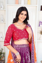 Lehenga Mart Designer Wedding Lehenga Choli For Women - Multicolor