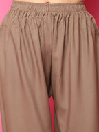 TAG 7 Women Flared Ethnic Palazzos