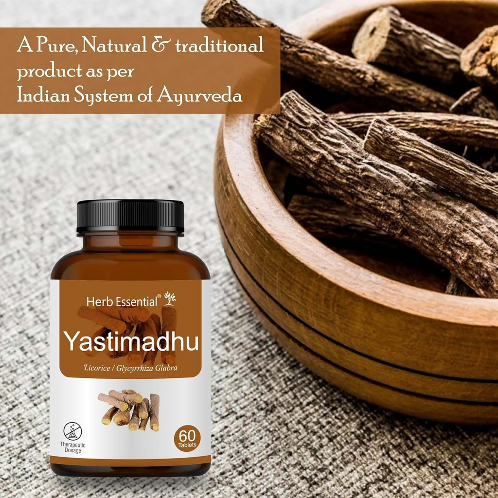 Herb Essential Yashtimadhu Tablets - Distacart