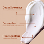 Vilvah Store Milk Body Lotion With Oat Milk, Ceramides & Olive Squalane - Distacart