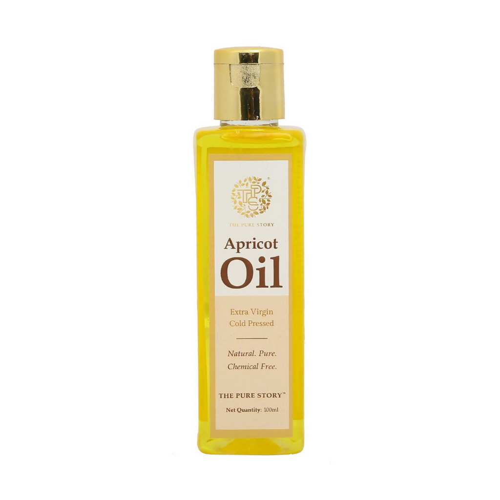 The Pure Story Natural Cold Pressed Apricot Hair Oil - Distacart