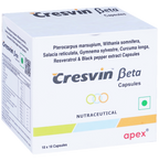 Apex Cresvin Beta Capsules - Distacart