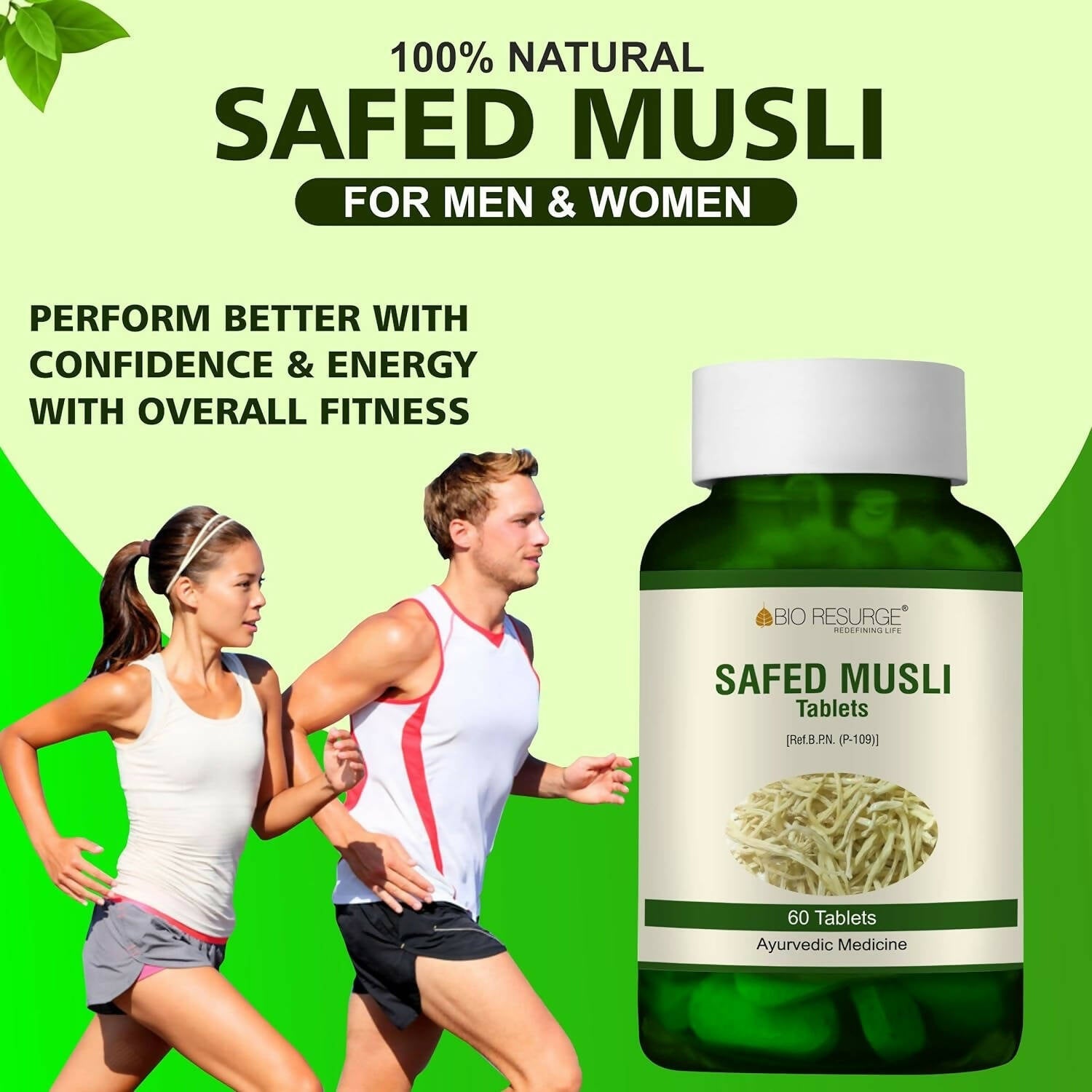 Bio Resurge Life Safed Musli Tablets - Distacart