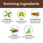 TAC - The Ayurveda Co. Bhringabali Hair Conditioner for Dry & Frizzy Hair with Amla & Bhringraj