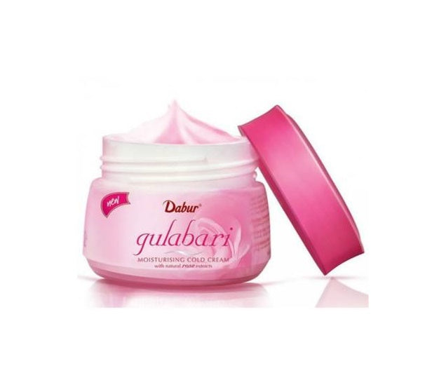 Dabur Gulabari Moisturizing Cold Cream - 100ml with Free Dabur Gulabari Rose Glow Lotion - 50ml