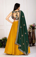 Lehenga Mart Designer Wedding Lehenga choli for Women - Multicolor