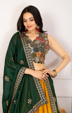 Lehenga Mart Designer Wedding Lehenga choli for Women - Multicolor