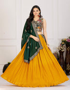Lehenga Mart Designer Wedding Lehenga choli for Women - Multicolor