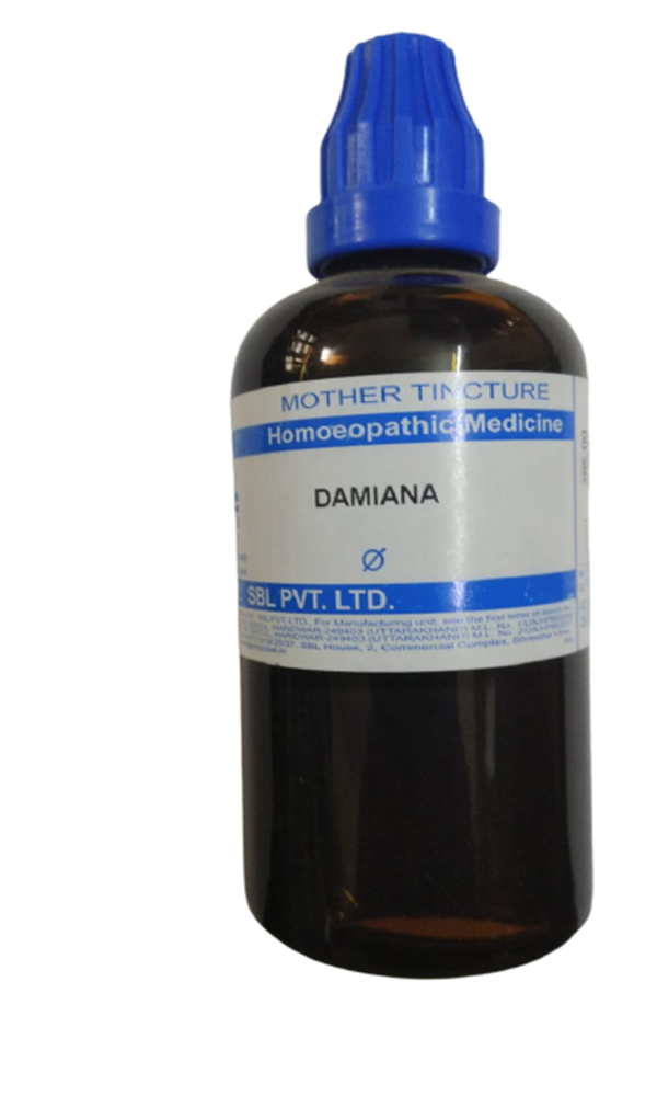SBL Homeopathy Damiana Mother Tincture Q