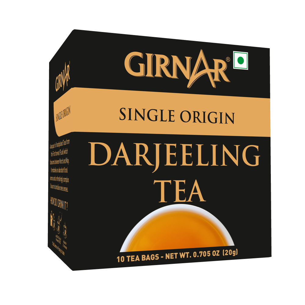 Girnar Single Origin Black Tea Bags - Darjeeling Tea - Distacart