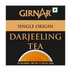 Girnar Single Origin Black Tea Bags - Darjeeling Tea - Distacart