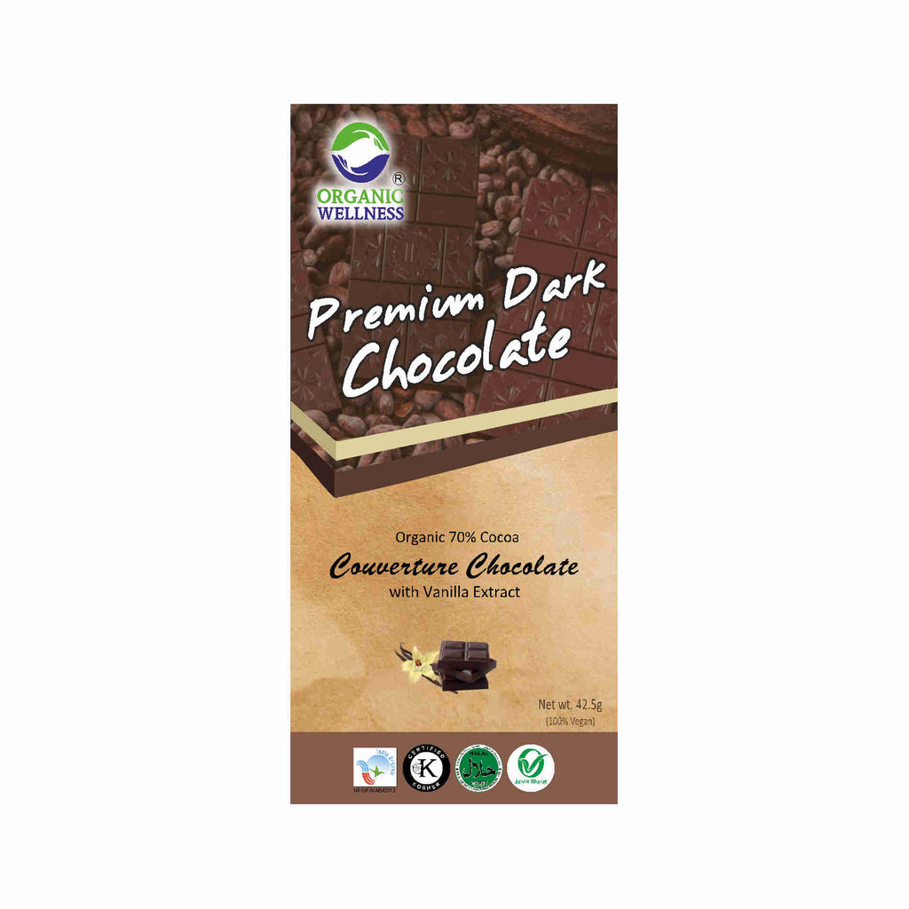 Organic Wellness Premium Dark Chocolate