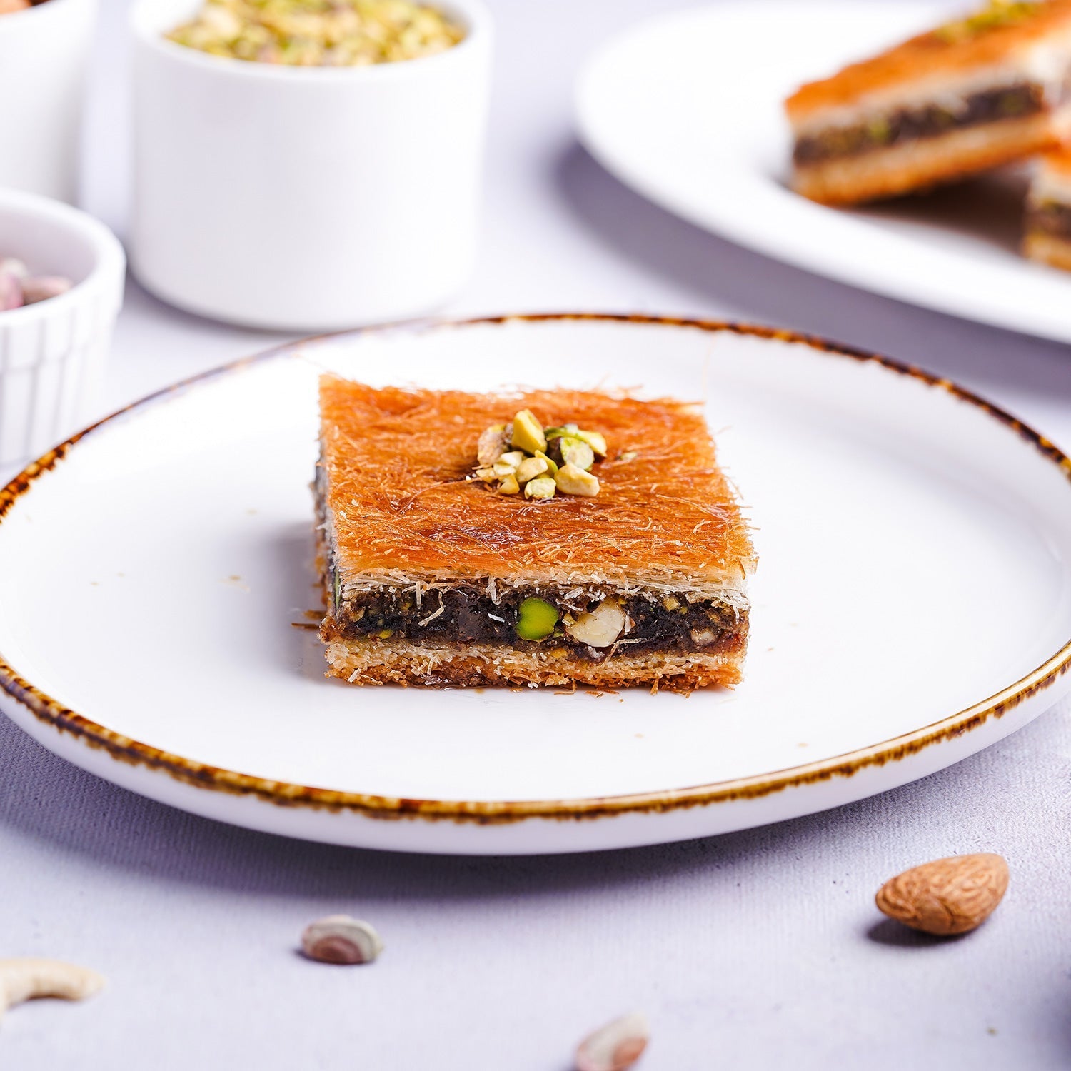 Gourmet Baklava Crescent Gift Box Of Dates Belloria & Tamaria - Distacart