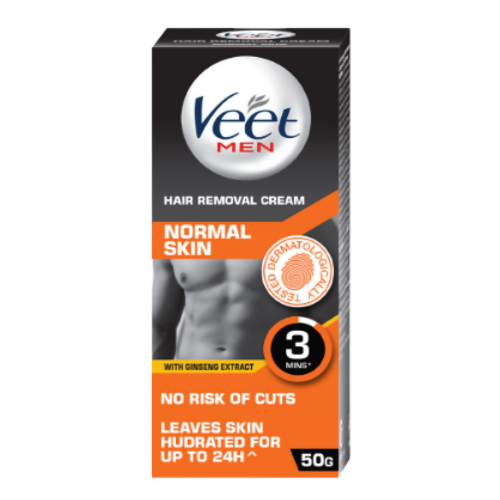 Veet Hair Removal Cream for Men - Normal Skin - Distacart
