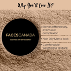 Faces Canada Compact Powder - Face Powder with SPF 20 - Natural Almond 06 - Distacart