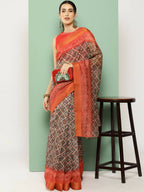 Ahalyaa Women's Traditional wear Saree - Green