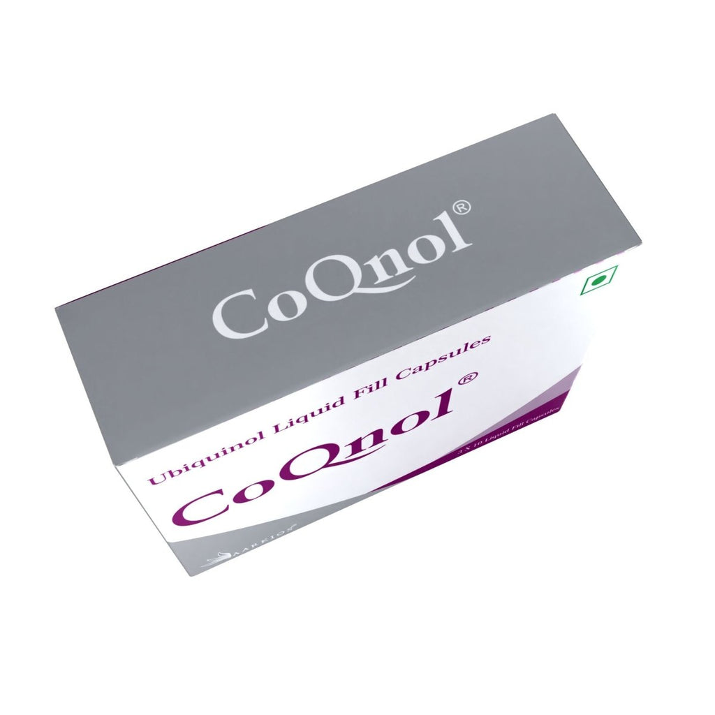 Aarkios CoQnol Ubiquinol 100 mg Capsules - Distacart