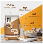 MuscleBlaze Instant Wholegrain Rolled Oats - Distacart