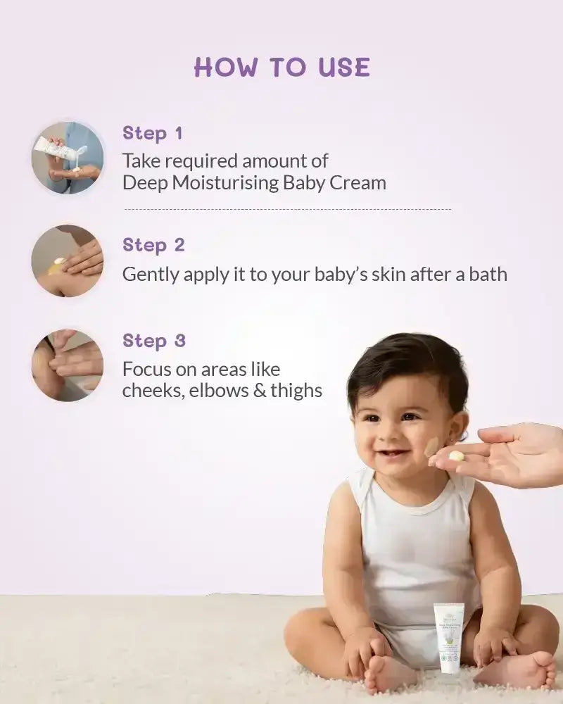 AreoVeda Deep Moisturising Baby Cream