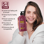 Botanic Hearth Defrizz & Hydrate Shampoo with Hemp Seed Extract & Ceramide