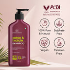 Botanic Hearth Defrizz & Hydrate Shampoo with Hemp Seed Extract & Ceramide