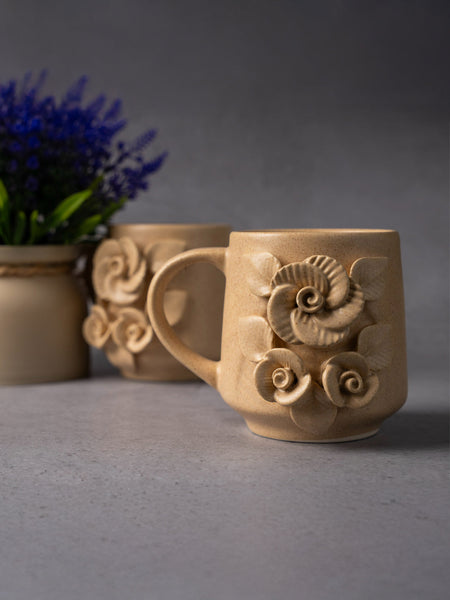 Simply Soho Desert Bloom Mugs- Set of 2