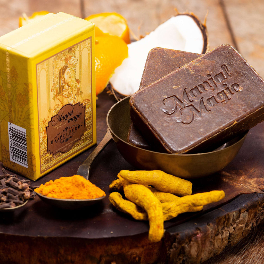 Haappyherbs Manjal Magic Luxury Soap Bar - Family Pack