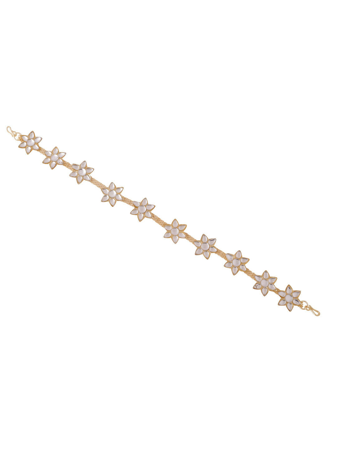 NVR Women's Gold-Plated Traditional Trending Matha Patti - Distacart