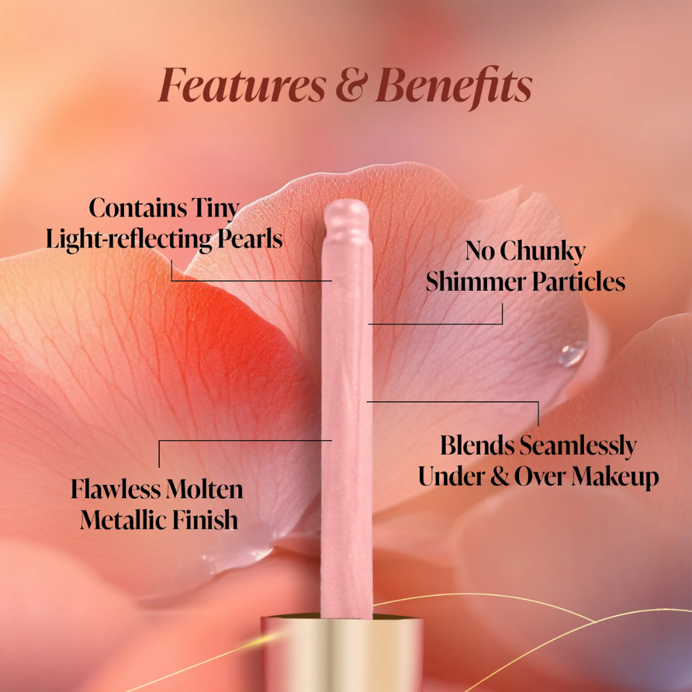 Faces Canada 3 in 1 Liquid Highlighter - Gold 01 - Distacart