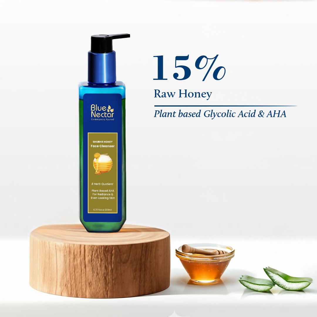 Blue Nectar Ayurvedic Honey and Aloevera Face Wash