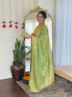 The52 Women's Beautiful Chanderi Viscose Embroidered Straight Kurta with Pant And Dupatta Set - Distacart
