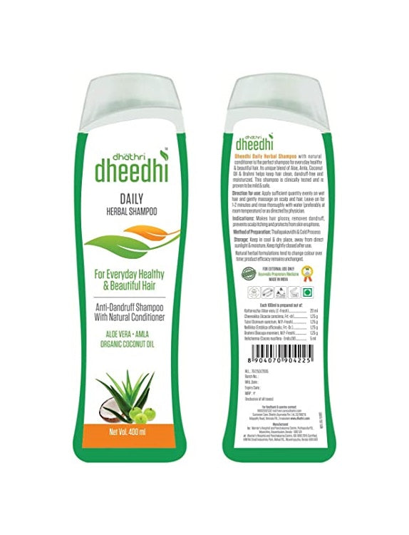  Ayurveda Dheedhi Daily Herbal Shampoo