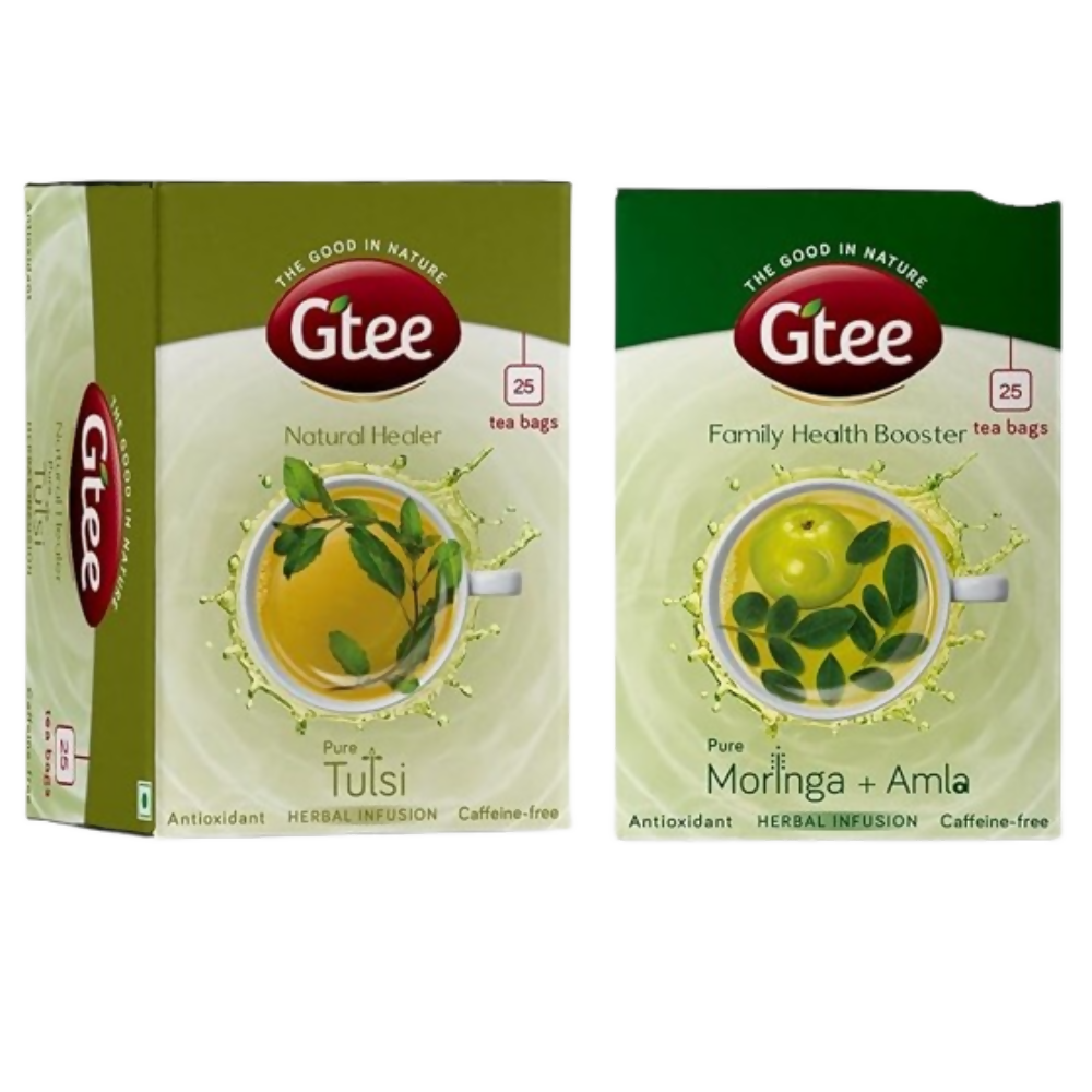 Gtee Moringa Tea Bags & Tulsi Tea Bags - Distacart
