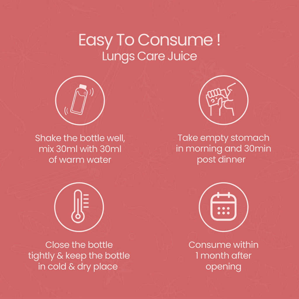 Krishna'S Herbal & Ayurveda Lungs Care Juice
