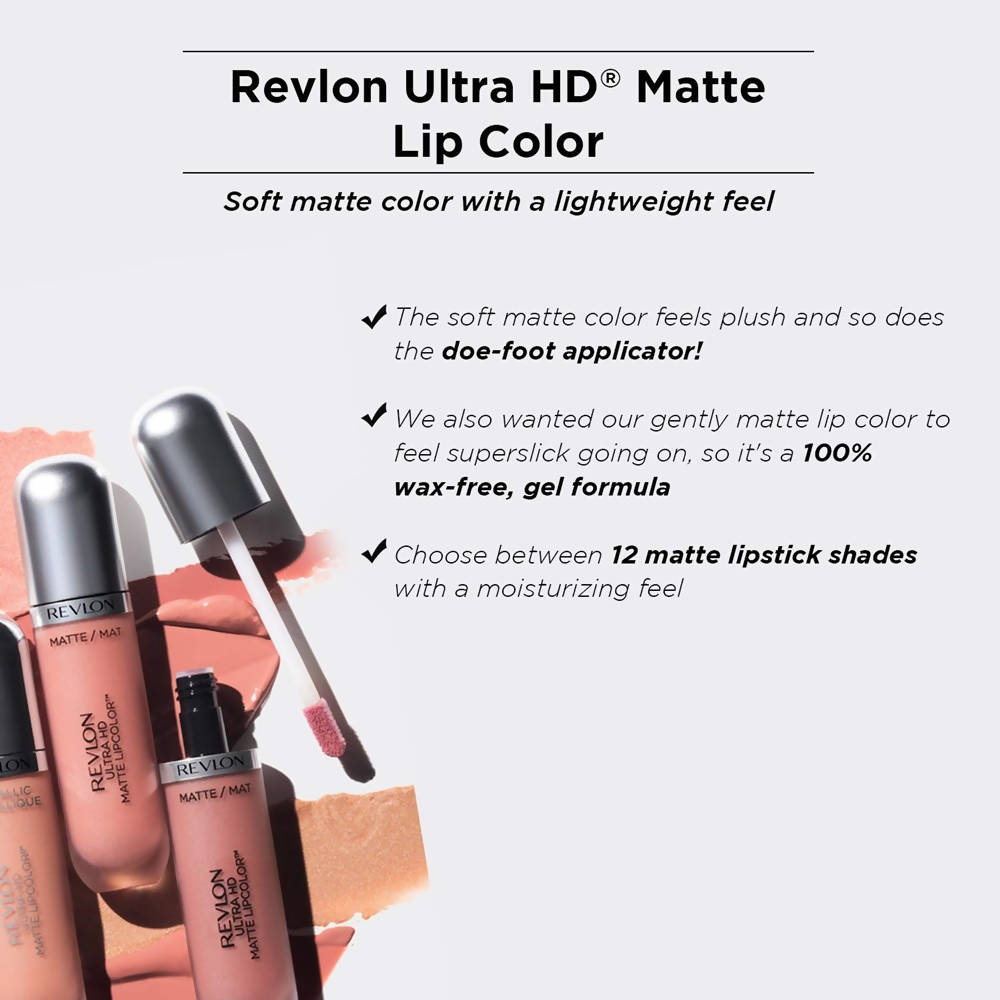 Revlon Ultra Hd Matte Lip Color - Hd Passion