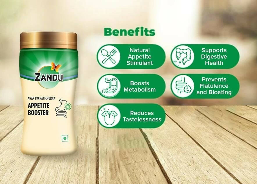 Zandu Appetite Booster Anar Pachan Churna - Distacart