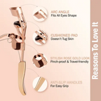 NY Bae Eye Love Eyelash Curler - Rose Gold - Distacart