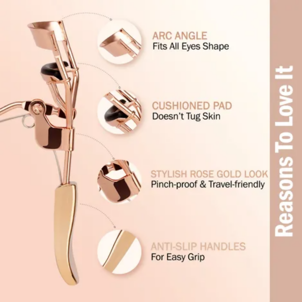 NY Bae Eye Love Eyelash Curler - Rose Gold - Distacart