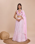 Lehenga Mart Designer Wedding Lehenga Choli For Women - Baby Pink