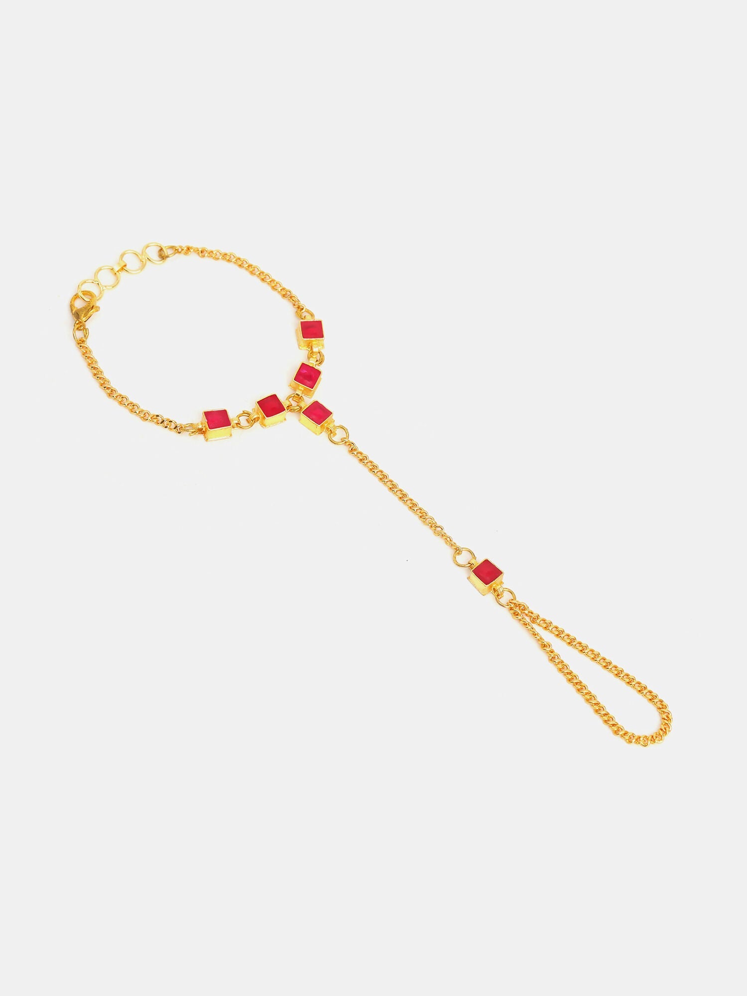 Ruby Raang Aura Hand Chain - Distacart