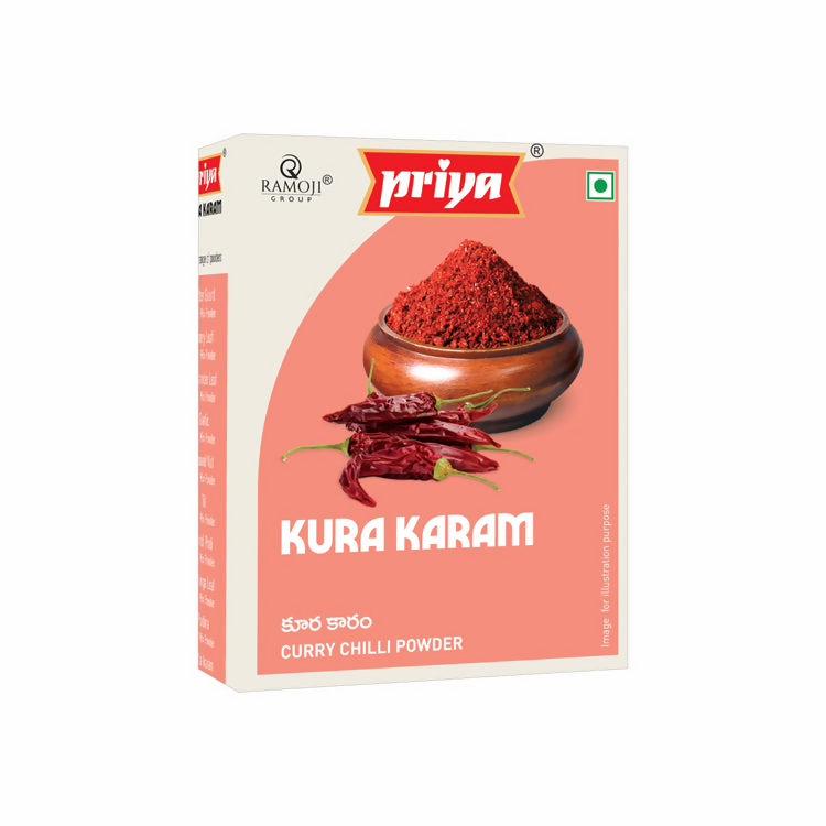 Priya Curry Chilli Powder ( Kura Karam ) - Distacart