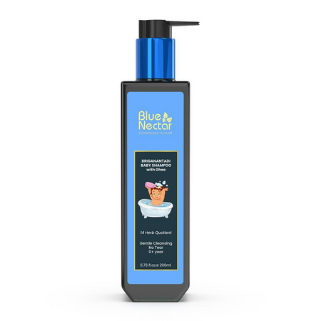 Blue Nectar Briganantadi Baby Shampoo With Natural Ghee
