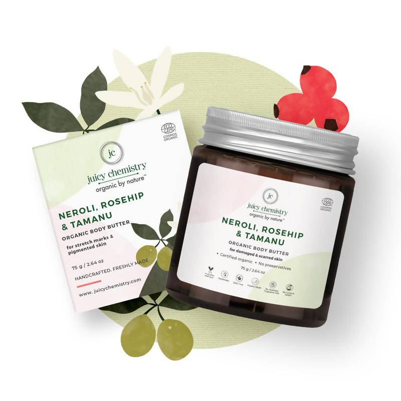 Juicy Chemistry Neroli, Rosehip & Tamanu Organic Body Butter