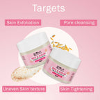 Globus Naturals Rice & Sugar Revival Face Scrub, For Korean Glass Skin - Distacart