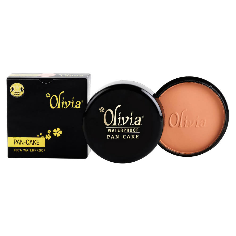Olivia Waterproof Pan-Cake Foundation - Fresh Peach