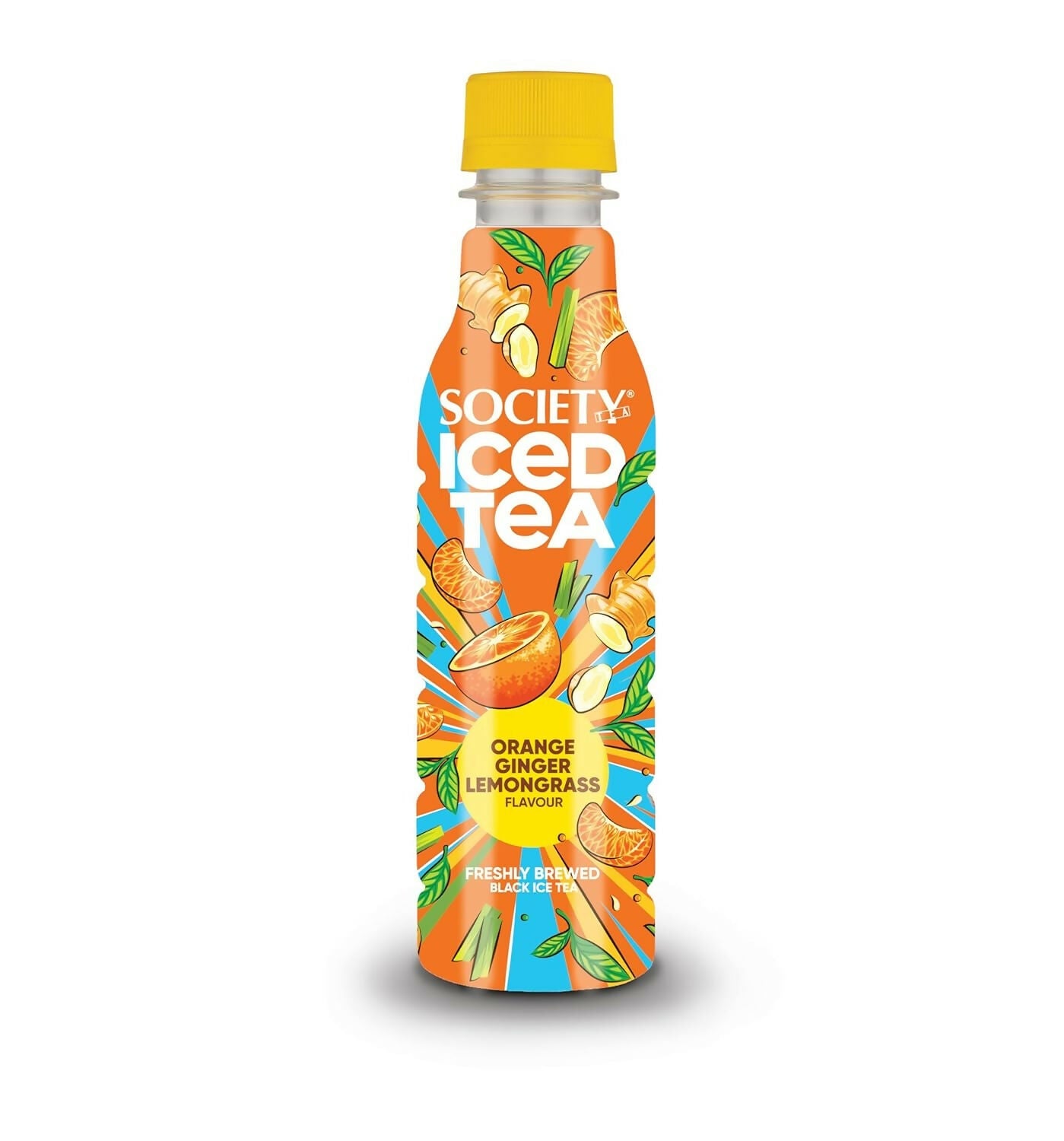 Society Iced Tea Bottle Orange Ginger Lemongrass Flavour - Distacart