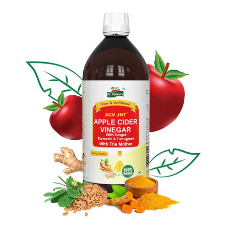 Dr. Patkar's - Apple Cider Vinegar with Ginger, Turmeric & Fenugreek