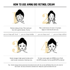 Aminu Bio-Retinol Cream Fine Lines, Wrinkles & Sagging