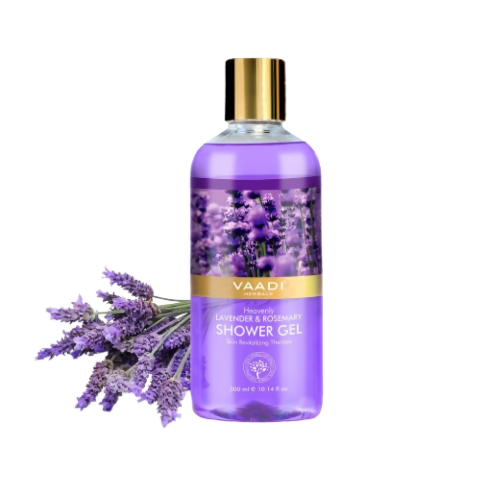 Vaadi Herbals Shower Gel - Heavenly Lavender and Rosemary - Distacart