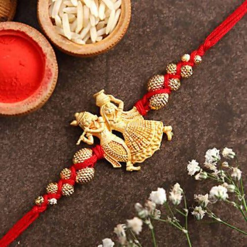 Design Rakhi and Kaju Rolls Box